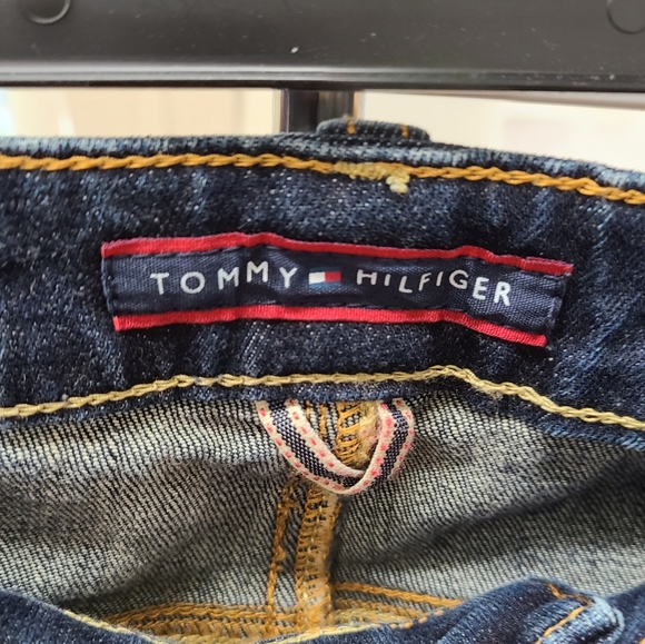 Tommy Hilfiger Dark Wash Bootcut Jeans size 12 - Picture 5 of 6